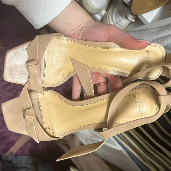 Alexandre Birman Clarita Square Pillar Sandal 50 mm - Picture 2 of 3